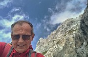 78 Sopra di me la cima strapiombante di Corna Piana